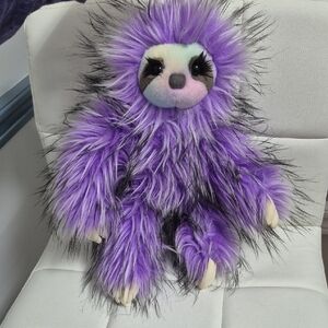 Aurora World Luxe Boutique Amethyst Sloth, a plush toy 14 Inches